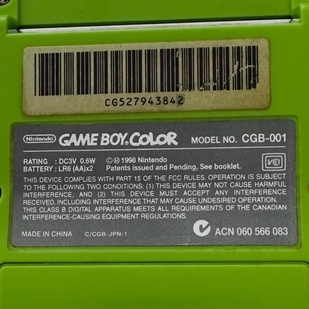 1998 classic vintage Nintendo Game Boy handheld gaming system - includes 3 games - Picture 6 of 7